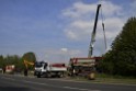 Schwerer VU LKW Zug Bergheim Kenten Koelnerstr P571